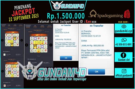 Link GUNDAM4D > Portal Situs Slot Online Terbaik untuk .